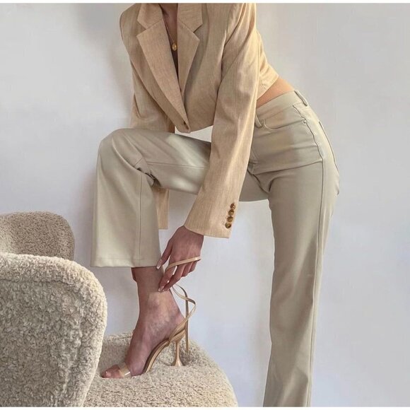 RAYE Jetty Heel Nude Women's Size 8 - Picture 2 of 12